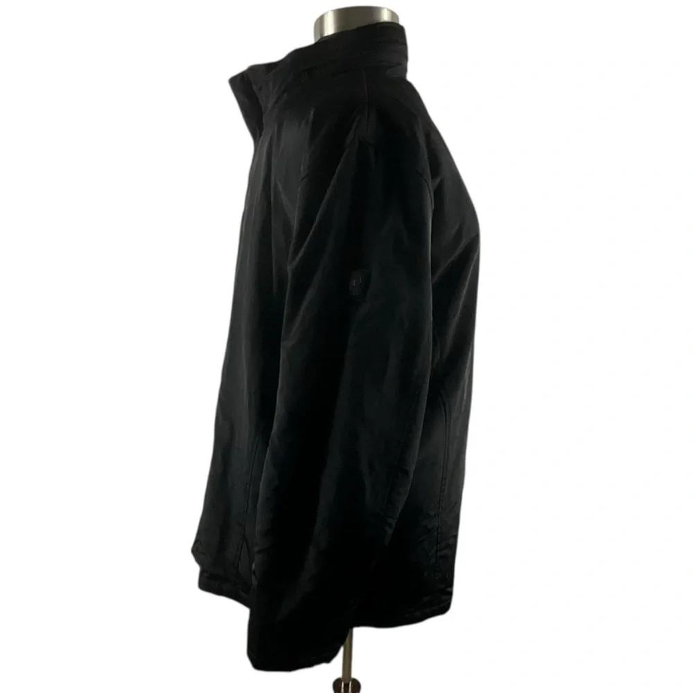 TUMI T TECH‎ Commuter Waterproof Hooded Men Plus Size Two Layer  Black Coat